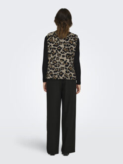 Only Onlbaby teddy vest pnt cs Bruin - L