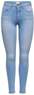 Only ONLBLUSH LIFE MID SK AK RAW REA4347 NOOS Dames Jeans - Maat XS X L34