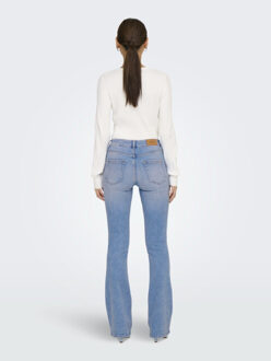 Only Onlblush mid flared dnm tai198 noos blue denim Blauw - XS / L30