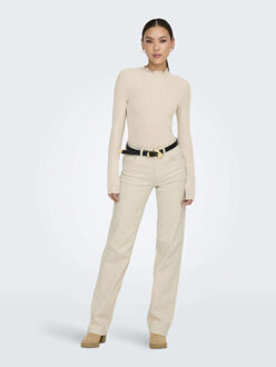 Only Onlblush mid straight dnm dot noos Ecru - XL / L30
