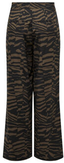 Only Onlbree tailored pant ptm dessin Bruin - XS