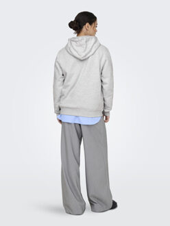 Only Onldaze l/s hood swt noos Grijs - M