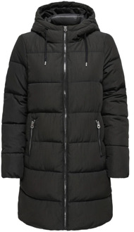 Only Onldolly Long Puffer Coat Cc Otw  Black