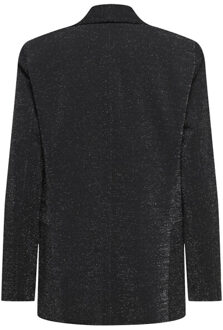 Only Onlelly-alya life ls glit blazer - Zwart - 38