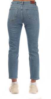 Only Onlemily stretch hw st ak dnm blue denim - maat Blauw