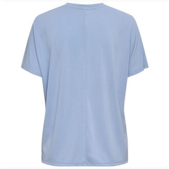 Only Onlfree life s/s pocket top jrs Zilver - XL