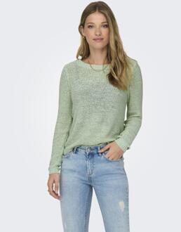 Only Onlgeena xo l/s pullover knt noos Groen - M