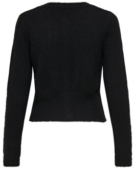 Only Onlhavanna ls button cardigan knt - Zwart - M