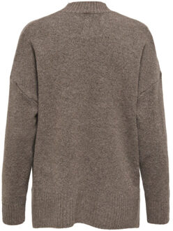 Only Onlhazel ls highneck overs pull knt noos melee Bruin