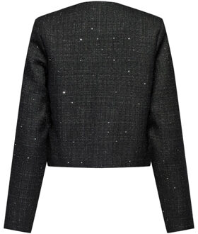 Only Onlinda life ls seq boucle jacket tlr - Zwart - 38