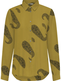 Only Onljane life l/s shirt wvn plantation/drifting Groen - XXL