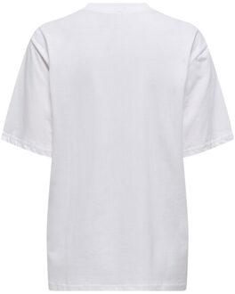 Only Onljenna ss stone sport top box jrs - Wit