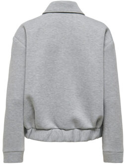 Only Onljudith life sort scuba jacket melee Grijs - 38