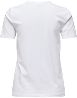 Only Onlketty life s/s o-neck top jrs no Wit - XL