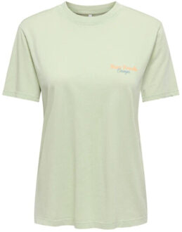 Only onllucy monja ss top jrs noos 15367829 laurel green - maat M Groen