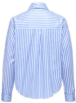 Only Onllyra oregon l/s shirt wvn Blauw - M