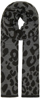 Only onlmila leo woven scarf cc 15266320 medium grey Grijs - One size