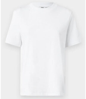 Only Onlmonja s/s tee jrs noos - maat XL Wit