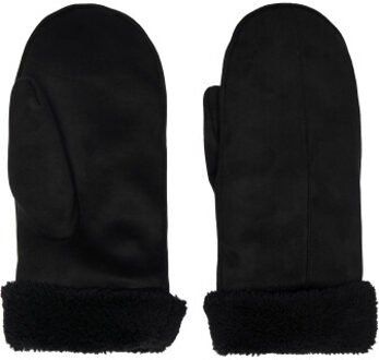 Only onlnicki faux suede mittens acc 15343621 - Zwart
