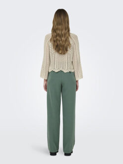 Only Onlnola life 34 pullover knt noos beige - maat S Ecru