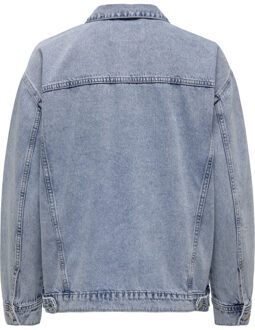 Only Onlocean l/s oversize jkt dnm noos - maat M Blauw