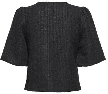 Only Onlpinja ls balloon cardigan jrs - Zwart - S