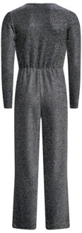 Only Onlrich ls glitter jumpsuit jrs zilverkleurig Grijs