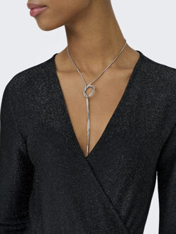 Only Onlrich ls glitter jumpsuit jrs - Zwart - M