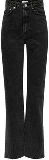 Only Onlriley ex hw straight dnm dot258 Zwart - 27-30
