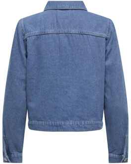 Only Onlrilla ls jacket akm dnm blue denim Blauw - XS
