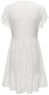 Only Onlsandra S/s V-neck Dress Jrs