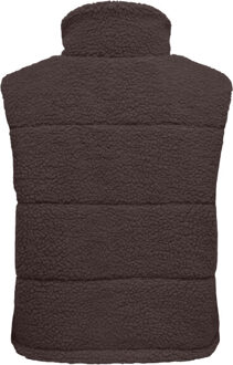 Only Onlsandra teddy waistcoat life cc o Bruin - M