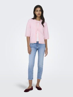 Only Onlsimoni 24 bow cardigan knt noos licht Roze - M