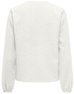 Only Onlsvenda fr ls button top wvn cs - Wit - M