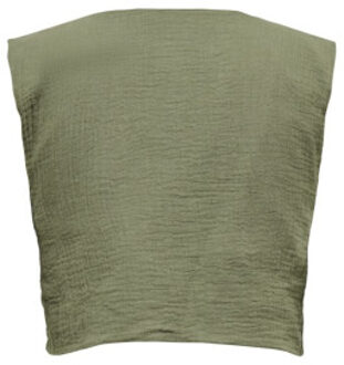 Only Onlthyra sl emb vest wvn dessin Groen - M