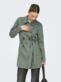 Only Onlvalerie trenchcoat otw noos olijf - maat M Groen