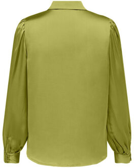 Only Onlzora ls puff shirt noos wvn lime Geel