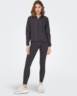 Only ONPEAN RUN HN TRAIN ZIP JCK Trainingsjas Dames Running L Antraciet
