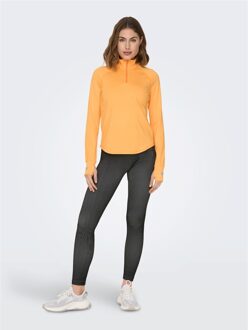 Only ONPEAN RUN HN WARM LS HZ TOP Sportsweater Dames XS Oranje
