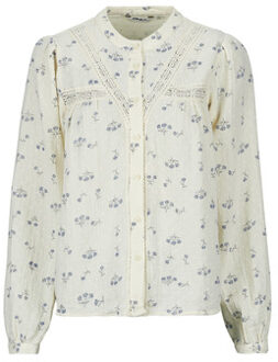 Only Overhemd Only ONLLARI L/S FLOWER" Wit - S, M, L