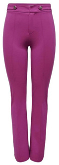 Only Paarse Damesbroek Only , Purple , Dames - S