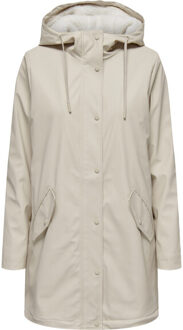 Only Parka Jas Only ONLSALLY RAINCOAT" Beige - S, M, L, XL, XS