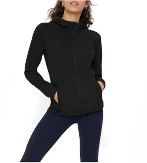 Only Performance Athlete Cara L/S Hood Zip Fitness Trui Dames - Maat L