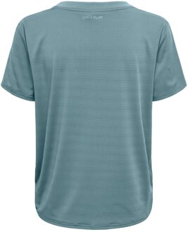 Only Play Alleen spelen T-shirt Blauw en Grijs Multi