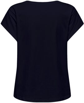 Only Play Alleen spelen T-shirt - maat S Donkerblauw