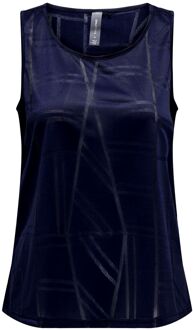 Only Play fina sl train top - Blauw