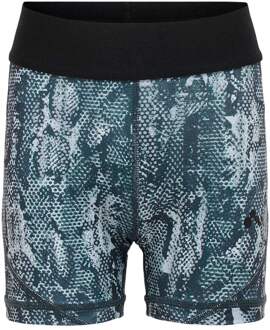 Only Play Fox Sportbroek - Maat 122  - Meisjes - donkergroen/wit 122/128