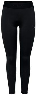 Only Play Gill Hiss Brush Train Tights - Gevoerde Tights Zwart - L