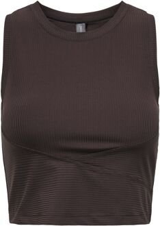 Only Play Homie Seamless Cropped Rib Sporttop Dames - XS