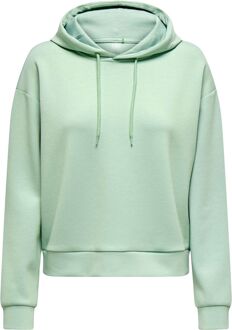 Only Play lounge ls hood swt curvy - Groen - 40-41
